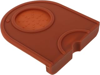 Silicone Coffee Tamping Mat Non Slip Espresso Press Pad Brown