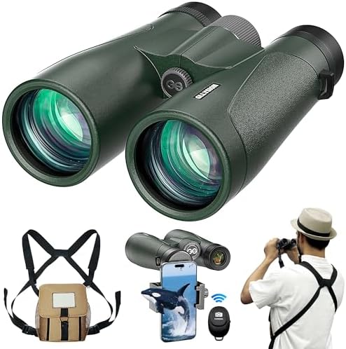 Lightweight Bird Harness for Travel - Which One Will Your Pet Love Most? 5 15x54 Binoculars for Adults High Powered with Harness, Phone Adapter and Bluetooth Camera Remote - Super Bright Waterproof Binoculars for Bird Watching Hiking Cruise Travel Stargazing