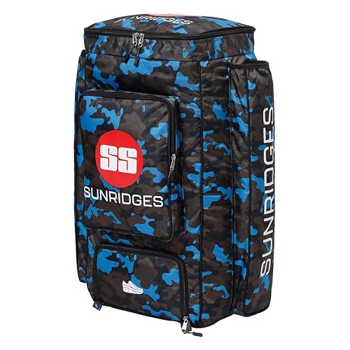 Image of SS Camo Duffle blue kit bag - Blue