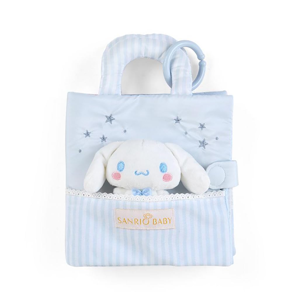 Sanrio Baby Washable Cloth Book Characters Polyester Pale Blue Baby Toy