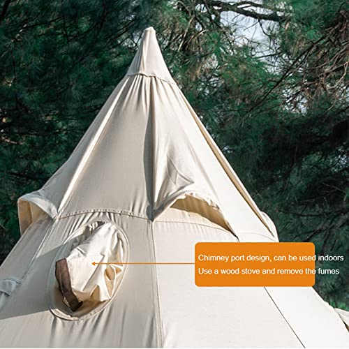 Carpa Tipi Familiar Impermeable Grande para Camping miniatura 3