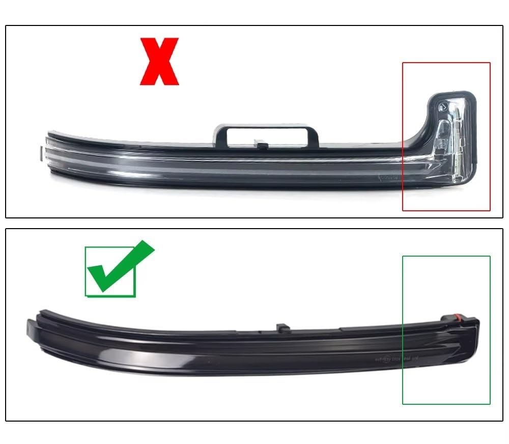 Lusterko wsteczne LED dynamiczne kierunkowskazy do Citroen C5 Aircross 2017-2021