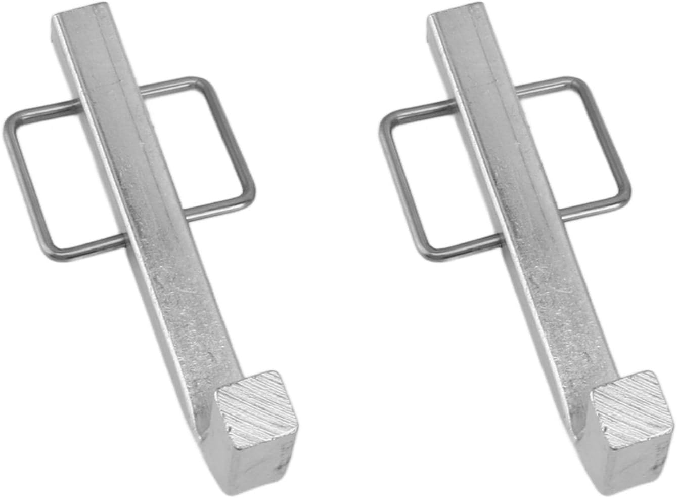 Premium Snap L Pins, Steel Snap L Pins Equalizer with Integrated Snap Clips, Heavy Duty Weight Distribution Hitch Pins for Trailers, Safe and Reliable L Shaped Design, Easy to Use