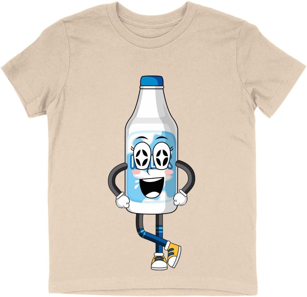 Funny Bottle of Milk Kids' T-Shirt - Milk Lover Gifts - Great Gifts