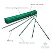 Royal Imports Green Wood Plant Stake, Bamboo Floral Gardening Sturdy Support Picks, Wooden Sign Posting Potted Garden Orchid Sticks (15 Inch - 100 Pcs) #3