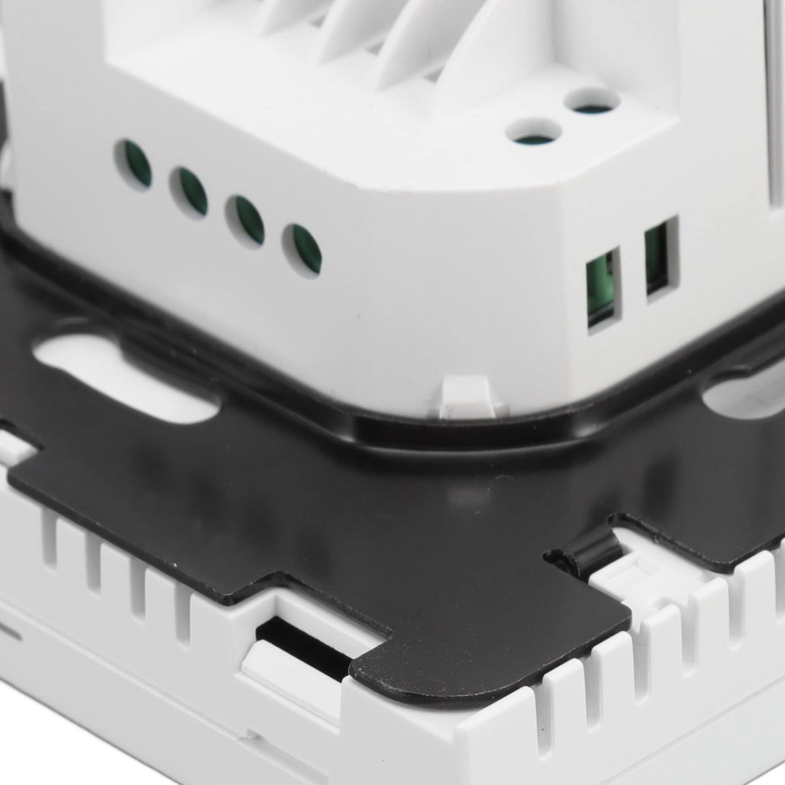 Termostato WiFi digitale con schermo touch, controllo vocale tramite app, termostato intelligente con autocalibrazione per riscaldamento a pavimento.