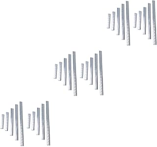 OSALADI 30 Pcs Aluminum Ruler Ruler Craft Rulers Metal Ruler Office Rulers Foam Hands Giant Measuring Ruler Metal Stamp Drum Precision Ruler Drawing Ruler Aluminum Alloy