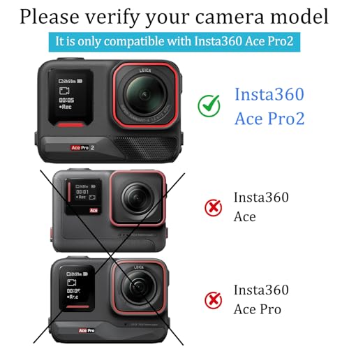 Protecteur objectif Insta360 Ace Pro 2 pose facile sans bulle pour éviter les rayures
