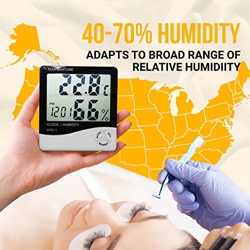 Elite Fast Eyelash Extension Glue - Forabeli 5 Ml / 1 Sec Drying Time/Retention 7 Weeks/Fast Drying Black Lash Adhesive For Professionals/Eyelash Extension Supplies #TOP1