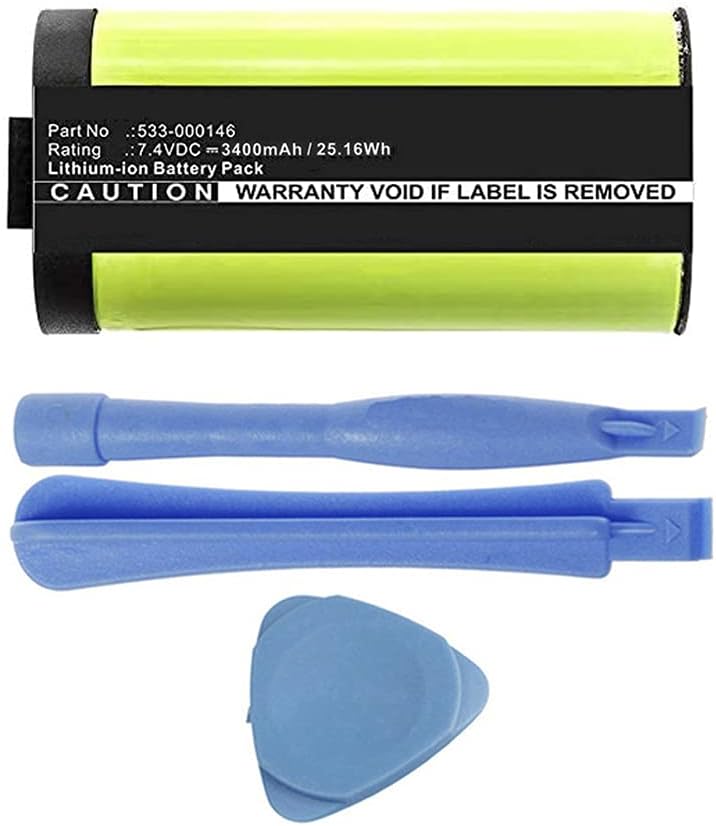 Extended 3400mAh 533-000146 Battery Replacement Compatible with Logitech UE Megaboom 3, S-00171 Wireless Waterproof Bluetooth Speaker