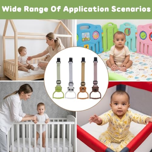 Image of SNOWIE SOFT Soft 4 Pack Adjustable Pull Rings Baby Walking Assistant
