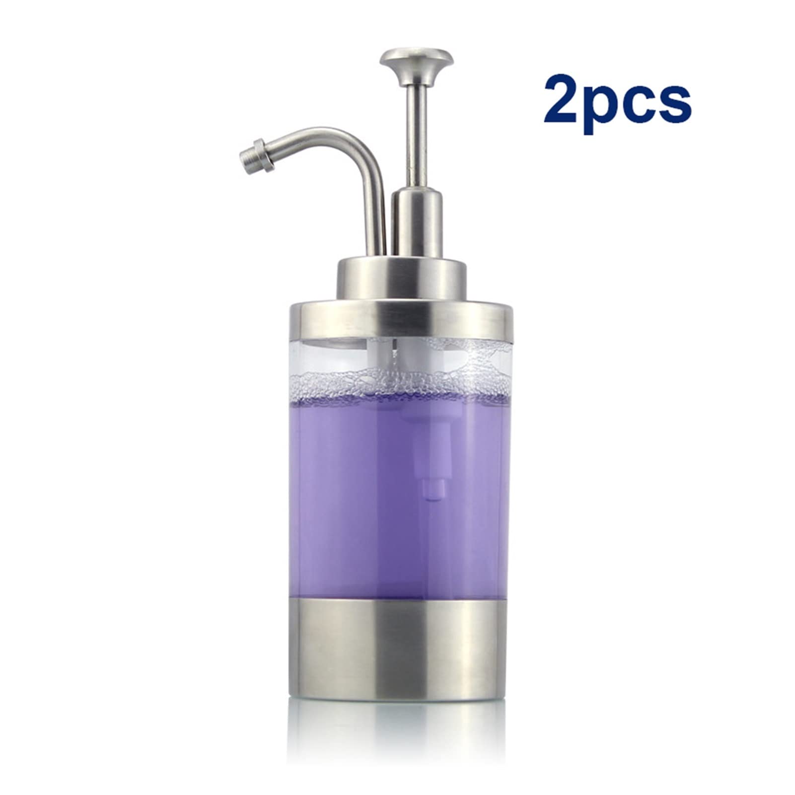 Distributore di Sapone Liquido in Acciaio Inossidabile 304 Spazzolato, Pompa, Accessorio da Cucina, Decorazione per la casa