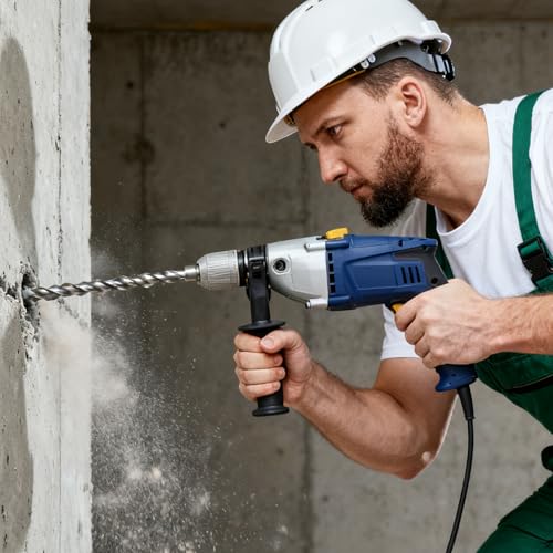 STARVAST SDS Plus Bohrer Set für Beton [8tlg - Ø6-16 & 210mm lang] 4 Schneiden - Langlebige Betonbohrer aus 40CR Stahl für Präzise Ergebnisse - Bohrer Set Beton Schlagbohrer SDS Bohrer Stein
