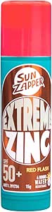 Sun Zapper Extreme Stick Red Flash SPF 50+ 15g | Maximum 4H Water Resistance | For Surf &amp; Sport | Non-Nano Zinc | Australian Sunscreen