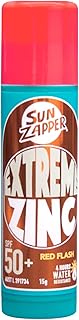Sun Zapper (Red Flash) Extreme Zinc Mineral Sunscreen Stick – Red SPF50+ UVA/UVB Protection – Made in Australia