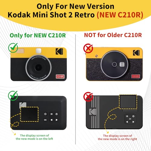 Funda protectora Rieibi para Kodak C210R Mini Shot 2 Retro miniatura 2