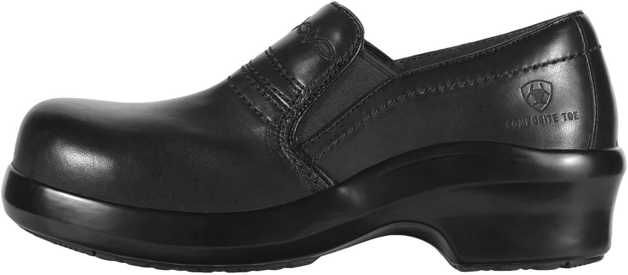 Ariat Expert Safety Clog SD Composite Toe Shoe - Women's Leather Work Clog