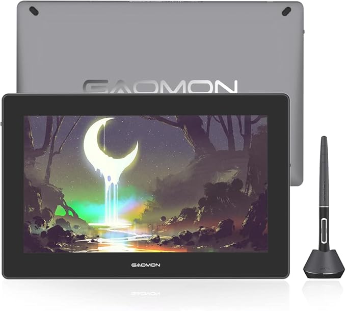 GAOMON PD1621 4K UHD 10Point Touch Screen Drawing Tablet