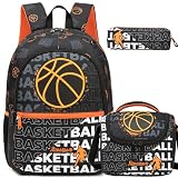 ZBAOGTW Backpack for School Boys Backpack 8-12 Years Old Kids Backpacks Boys with Lunch Box Pencil Case Kids Bookbag for Elementary Back to School Supplies