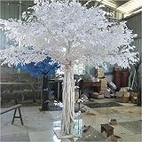 ✔ El árbol artificial está hecho de material plástico ecológico, que es muy realista y suave.
