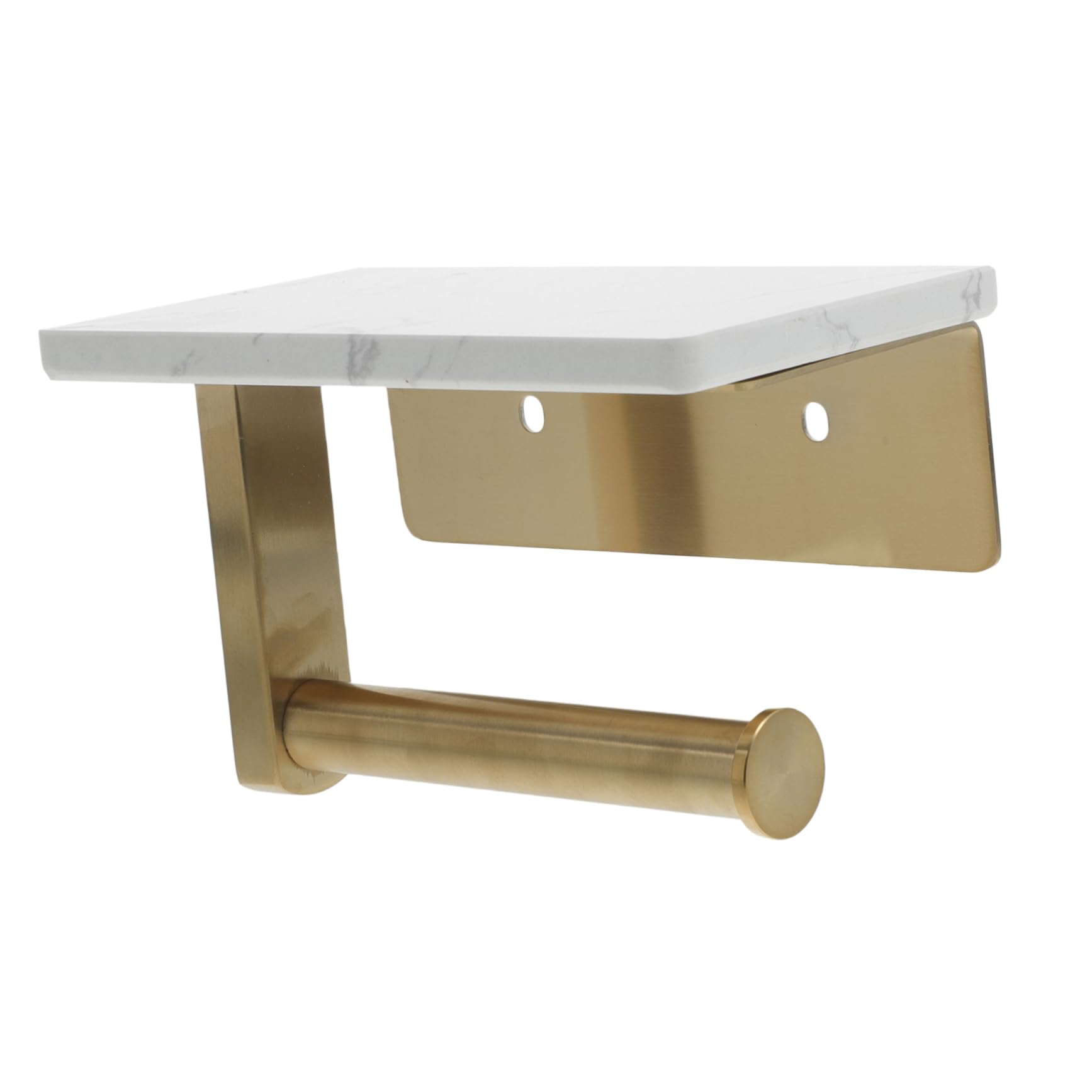 MAGICLULU 3 Piezas Estante De Rollo De Papel Soporte De Tejido De Pared Toallero De Cocina Colgador De Papel Higiénico Dispensador De Papel Higienico Estante para Telefono Acero Inoxidable