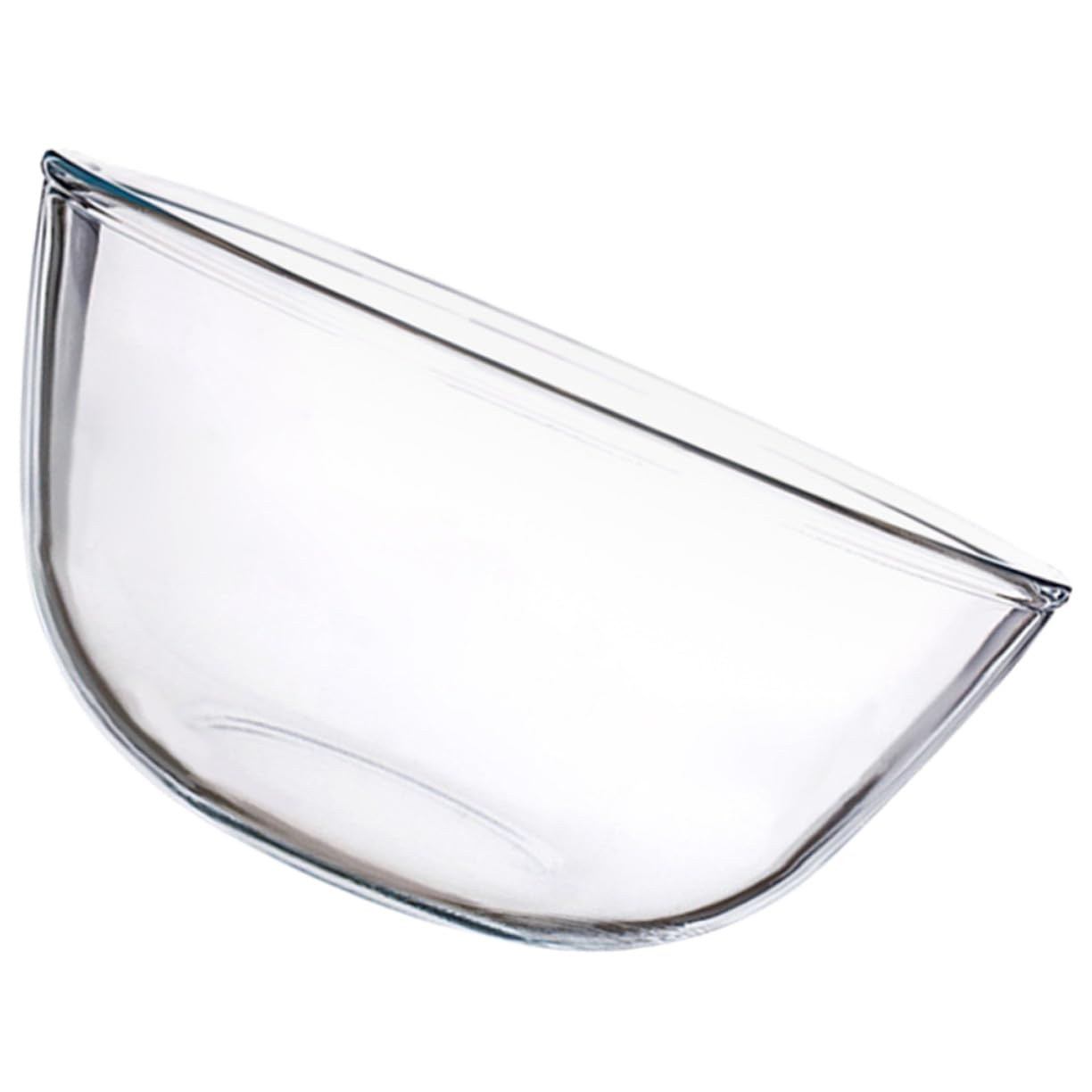 Bol à salade transparent récipient de service en verre 2700 ml