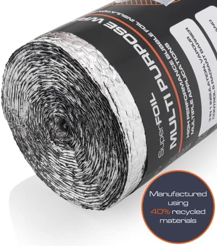 SuperFOIL SFBA Multi Purpose Wrap - Bubble Foil Insulation (0.6m x 7.5m)