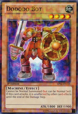 YU-GI-OH! - Dododo Bot (BP02-EN118) - Battle Pack 2: War of The Giants - 1st Edition