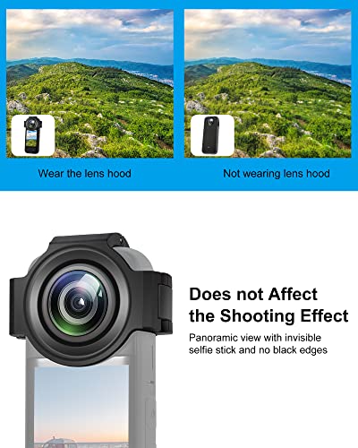 Image of PULUZ Waterproof Lens Guard Protective Cover for Insta360 X3 Anti-Scratch Upgrade Optical Glass Lens Protector for insta360 x3 Accessories