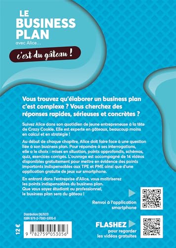 Le business plan avec Alice, c'est du gâteau !: Un eméthode simple et efficace pour tous ! – vue 2