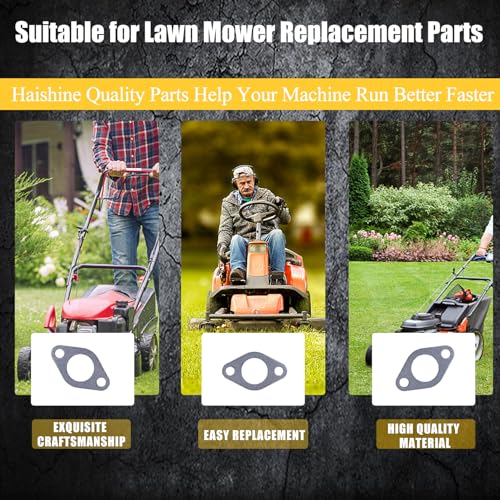 Auspuff-Schalldämpfer-Dichtung für Honda GX270 GX390 GX340 GX240 188F 190F 5,5–6,5 KW Kleinmotor-Benzin-Generator-Teile, 2 Stück