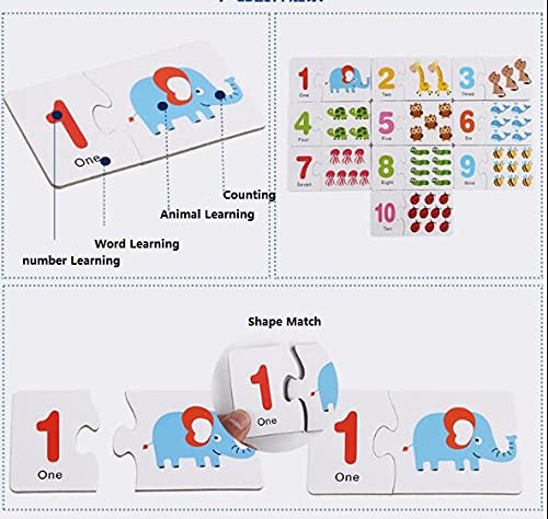 Oostifun Gobus Bastoncini di conteggio in legno