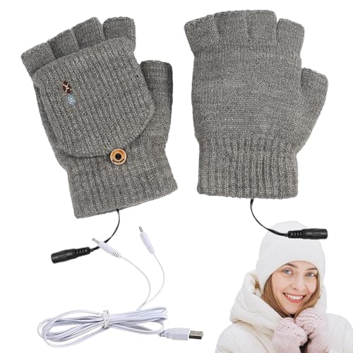 Gants chauffants pour le cyclisme et le ski JINGLING transformables - 4