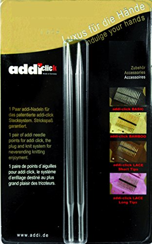 Addi - Addi Haga Clic en Encaje Long Intercambiable (8.00 mm) Puntas de Aguja - 1 Unidad Cover