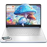 HP Essential Laptop Computer for Student Daily Study, Microsoft Office 365, Intel N150, 4GB RAM, 128GB Storage, 500GB External HDD, Long Battery Life & Fast Charging, Windows 11 Home, Sky Blue