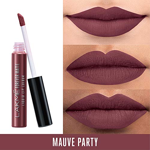 Image of LAKME Forever Matte Liquid Lip Colour, Mauve Party, 5.6 Ml & Lakme Forever Matte Liquid Lip Colour, Nude Dream, 5.6 Ml