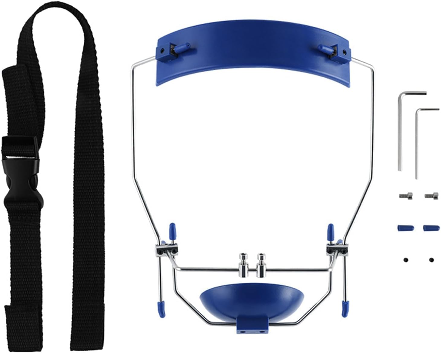 Casque Orthodontique, Appareil De Traction Externe De La Mâchoire Entièrement Réglable, Arc Facial, Appareil Dentaire À Traction Inversée, Casque Avec Bouton De Sécurité