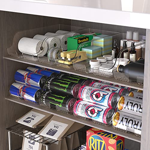 Simplehouseware Skinny Can Organizer For Pantry/Refrigerator, Clear, Set Of 2 #TOP5