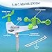 Thames & Kosmos Weather & Climate Lab STEM Experiment Kit, 5-in-1 Weather & Meteorology Station w/Wind Vane, Compass, Rain Gauge, Anemometer & Thermometer for Ages 6+, Includes Stake for Outdoor Use
