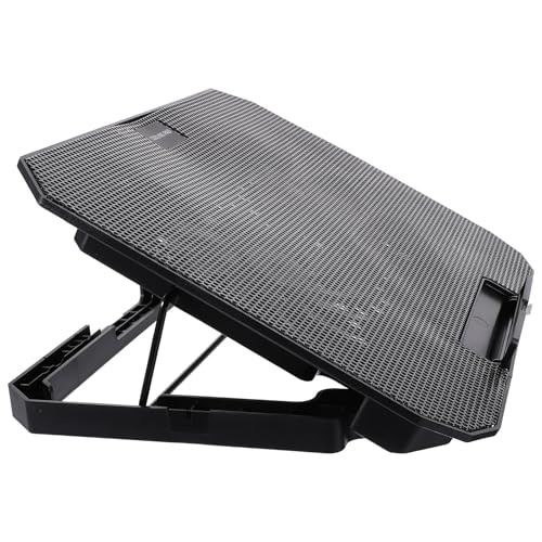 Base refrigerante portátil para laptop OKUMEYR negra miniatura 1