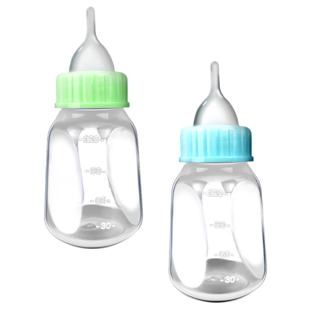 Happyyami 1 Set Pet Feeder Pacifier Bottle for Puppies Kittens Lightweight Medicine Dispenser for Hand Feeding Newborn Animals Colors