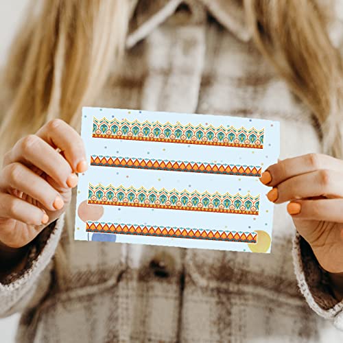 Ph Pandahall Floral Clear Stamp Mandala Flower Background Stamps Vintage Silicone Seal Stamp Bag Rubber Stamps Transparent Decor Paper For Card Making Photo Album Journal Diy Scrapbooking 6.2X4.3Inch #TOP5