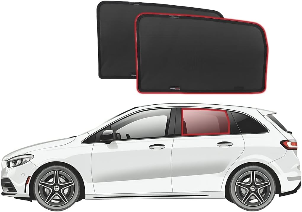 Snap Shades for Mercedes-Benz B-Class 3rd Generation Car Rear Window Shades (W247; 2019-Present)