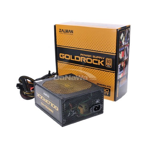 Zalman Zm650-Xg 80Plus Goud Vermogen 650W/Atx
