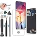 Produktbild RongZy mit OLED Samsung Galaxy A50 2019 SM-A505 A505G/DS A505FDS Ersatz Bildschirm LCD Display und Touchscreen-Digitizer mit Fingerabdrucksensor (Schwarz mit Rahmen,Nicht für A50s)