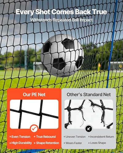VEVOR Quick-Switch Soccer Rebounder Net