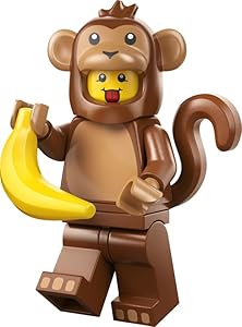 LEGO Affen Kostüm - Minifiguren Serie 28 Tiere, einzelne Minifigur (LEGO 71051)