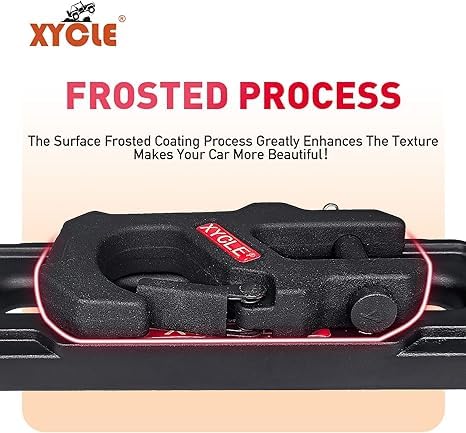 XYCLE 10" (254mm) Synthetic Rope Towing Winch Aluminum Cable Guide&Foldable Forged Trailer winches Hook kit, 1/2" x 70 Ft Synthetic Winch Cable Suitable for 10000-20000 LBs Electric Winch（GreenBlack） by XYCLE - Image 5