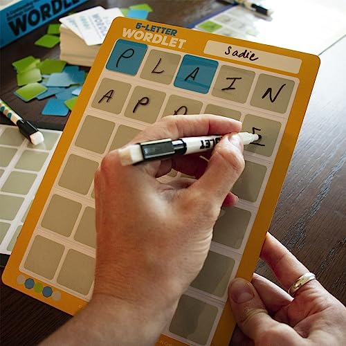 5 Letter Wordlet Word Game for Family Game Night, 2–4 Players, Ages 8+ by University Games - Used condition - Image 5