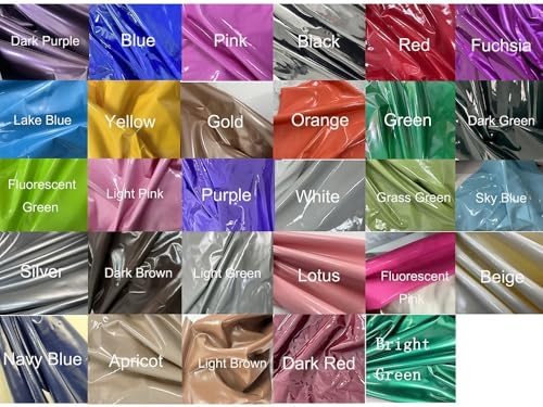 Fetish Queen Party PVC Shiny Loose A-line Skirt Elastic High Waist Midi Skirts High Street Pleated Skirt3